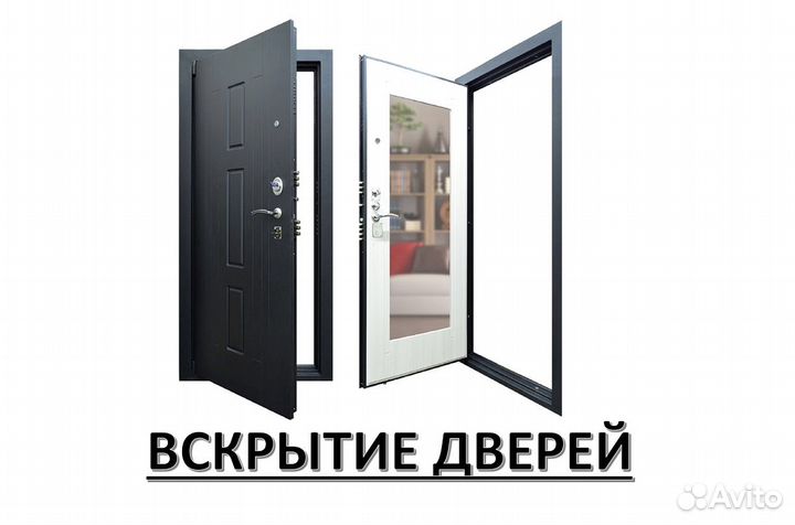 Вскрытие/Замена Замков/Ремонт Дверей/Вскрытие Авто