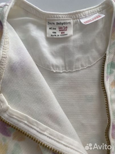 Куртка пиджак Zara 12-18 м