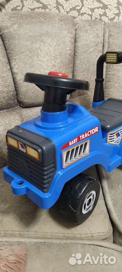 Детская машина каталка, толокар, трактор, новая