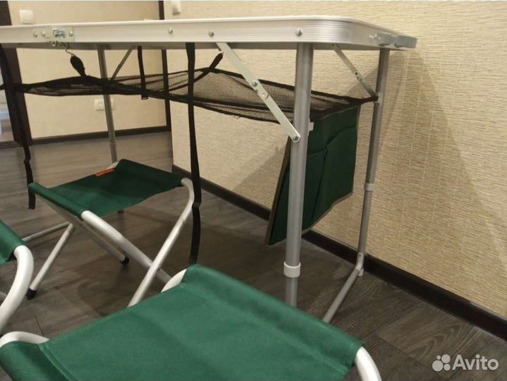 Стол складной + 4 стула