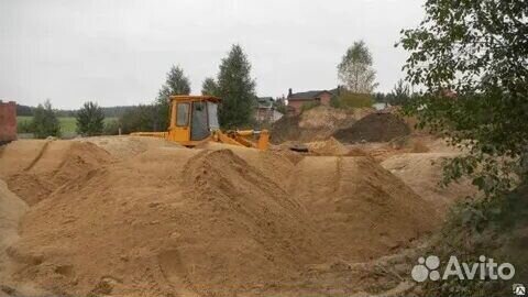 Песок карьерный