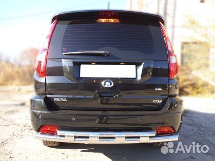 Защита заднего бампера(gwhh3 7) great wall hover H