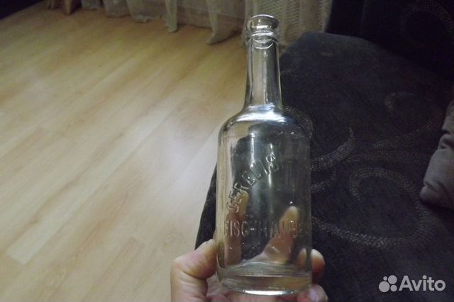 Бутылка из под минералки fischhausen \Приморск\