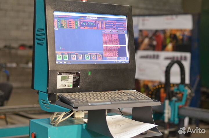 Плазменный станок серии PRO. Удлиненная балка