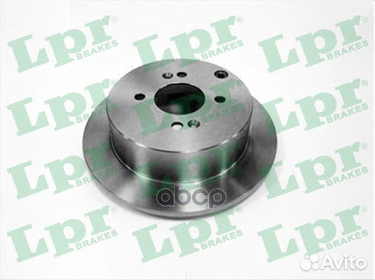 Диск тормозной H2019P Lpr