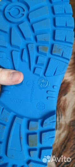 Ботинки с металлическим подноском