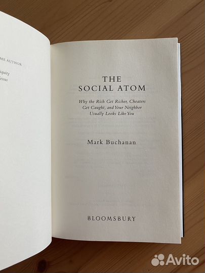 The social atom, Mark Buchanan