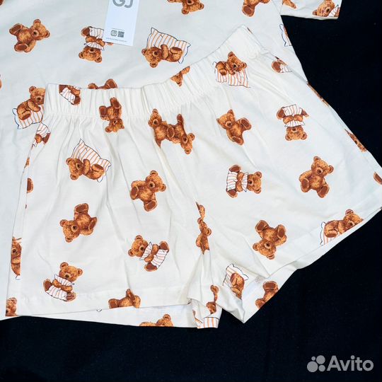 Пижама Gloria Jeans женская хлопок с мишками