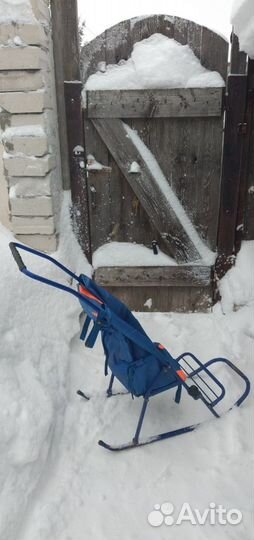 Коляска санки