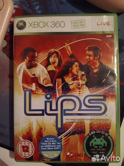 Игра Lips (караоке) для xbox360
