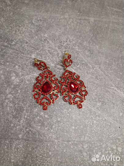 Серьги бижутерия набор