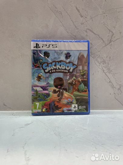 Диск Sackboy a big adventure игра детская PS5