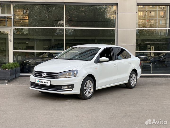 Volkswagen Polo 1.6 AT, 2017, 89 423 км