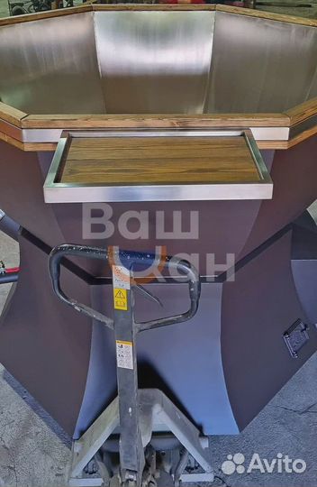 Банный чан на колесах