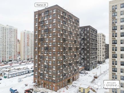 Ход строительства ЖК «Большое Путилково» 1 квартал 2023