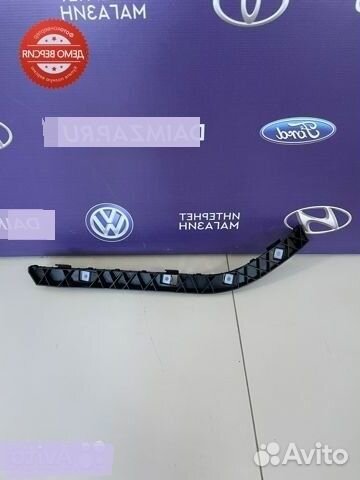 Крепление заднего бампера hyundai solaris 1 левое