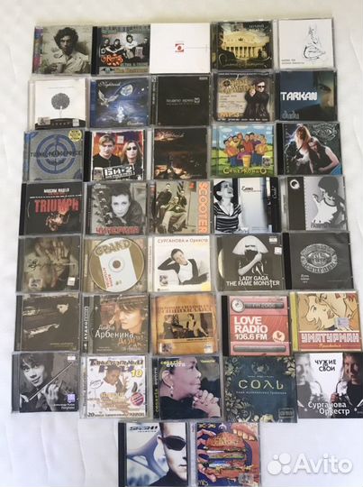 Музыкальные cd диски
