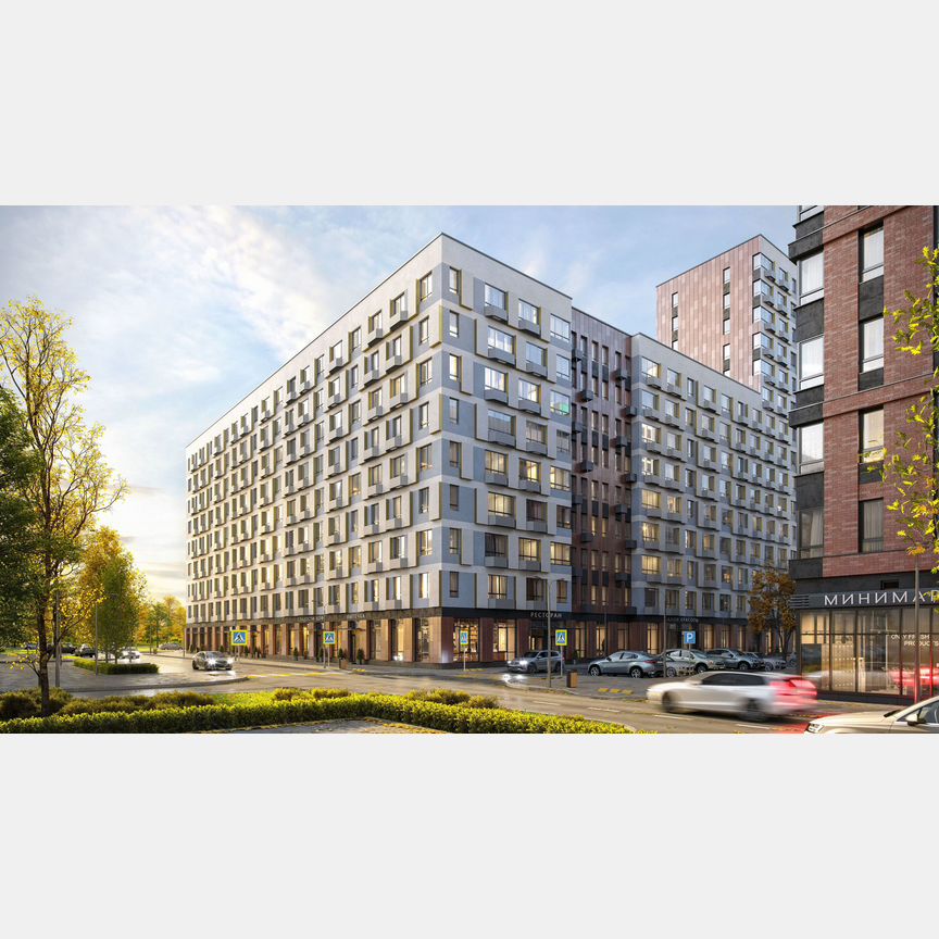 1-к. квартира, 33,7 м², 12/20 эт.