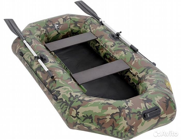 Гребная лодка пвх magnum PRO 300 камуфляж