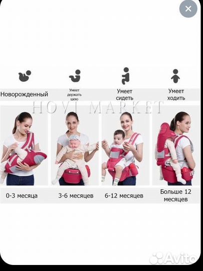 Рюкзак переноска кенгуру