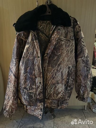 Зимний костюм камуфляж мужской
