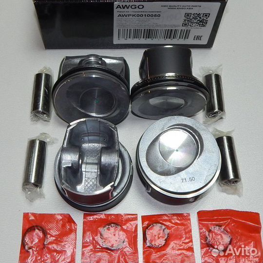 Поршневой комплект 03F107065G +0,50