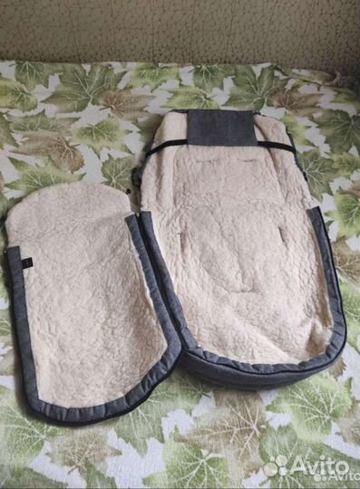 Зимний конверт в коляску