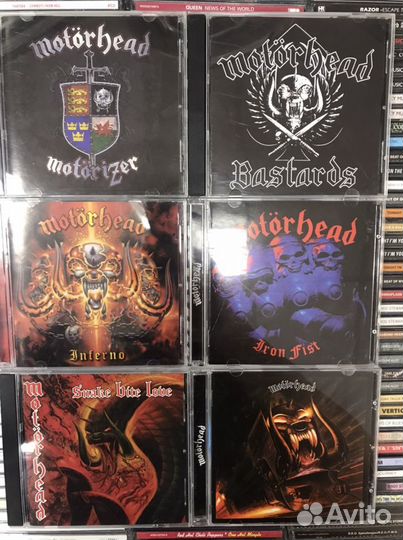 Музыкальные cd диски Motorhead