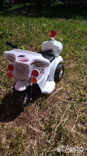 Детский электромобиль мотоцикл бу