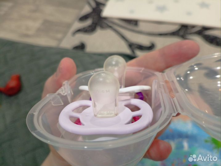 Пустышка philips avent от 0 до 6мес