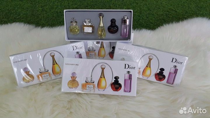 Подарочный набор духов Dior 5в1