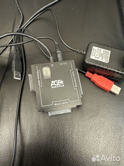 Переходник USB to SATA IDE AgeStar fubcp