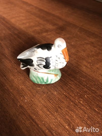 Фигурка фарфоровая Цапля СССР