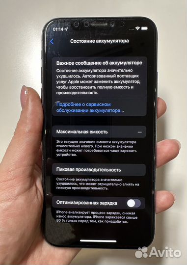 iPhone X, 256 ГБ