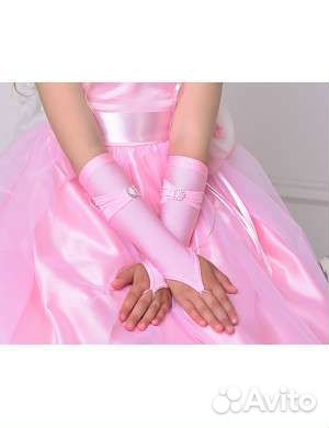 Перчатки детские митенки детские