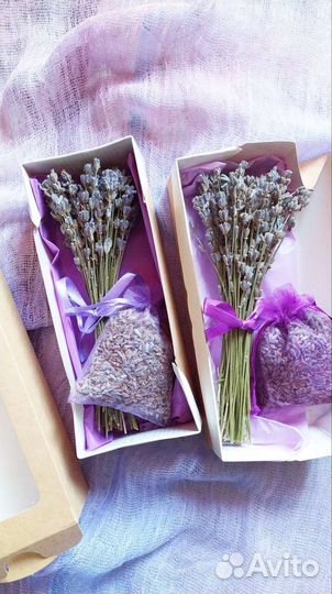 Лаванда букетик, саше. Набор подарочный