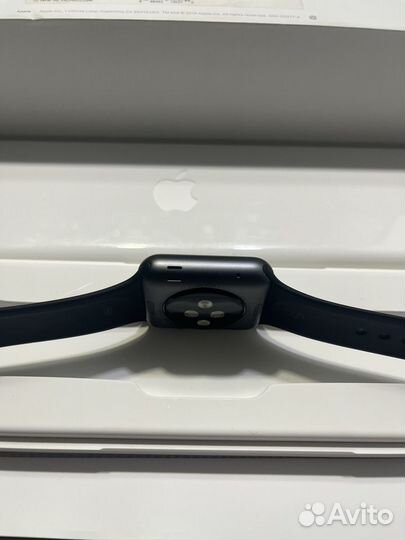 Apple watch 38mm S Gry Al Blk Sport