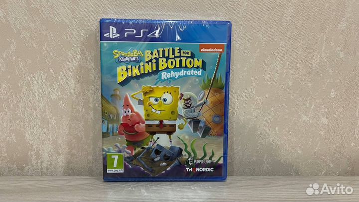Губка Боб / SpongeBob на ps4,ps5 диск