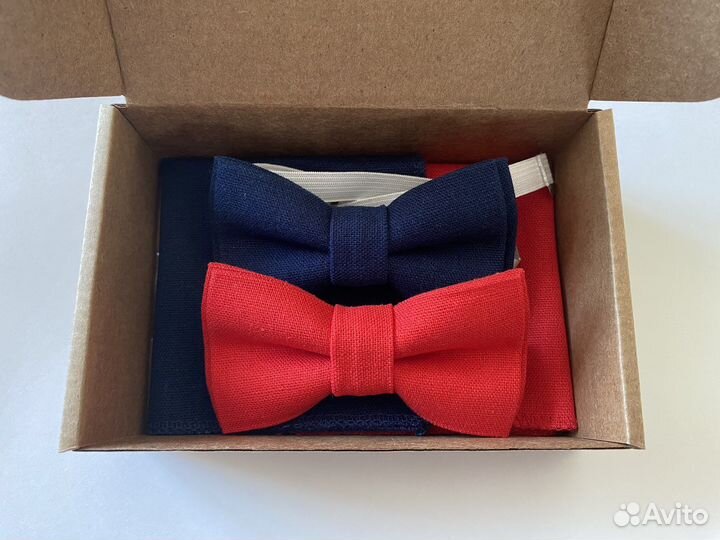 Набор детских галстук-бабочек