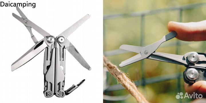 Мультитул Daicamping DL2, DL6 биты лезвия чехол