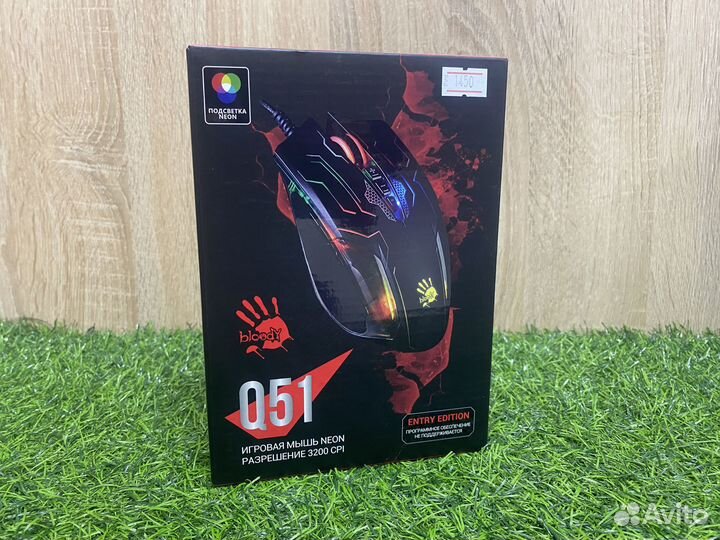 Мышь проводная A4Tech Bloody Q51