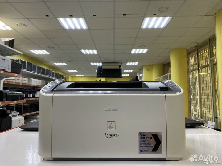 Принтер лазерный Canon LBP-3000, ч/б, A4