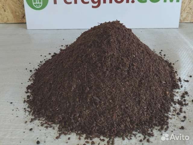 Коровий навоз удобрение (прелый) в мешках 25 литро