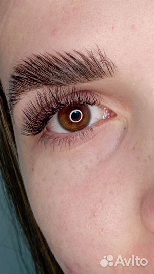 Наращивание ресниц оформление бровей