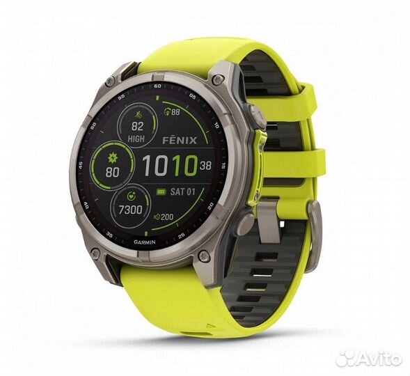 Garmin Fenix 8 Solar Sapphire Yellow 47mm EU