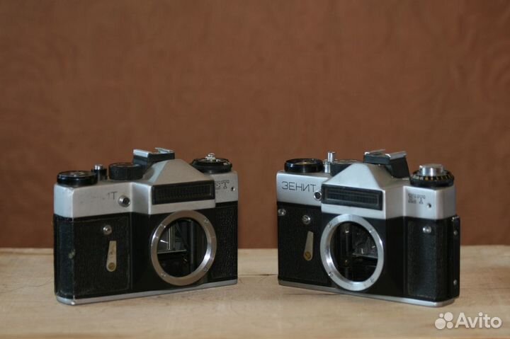 Фотоаппараты Зенит ет. Плёночные зеркалки СССР