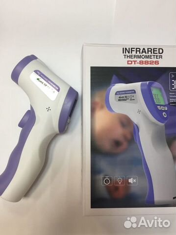 Бесконтактный инфракрасный термометр DT-8826