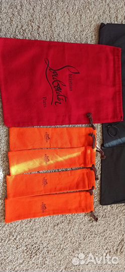 Пыльники от Hristian Louboutin, Chanel, Hermes