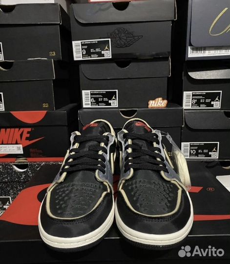 Nike Air Jordan 1 Low OG Ex Black Smoke Grey