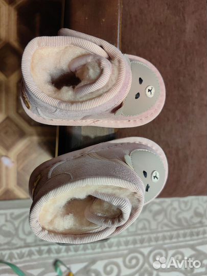 Угги сапожки для девочки зимние 17 размер